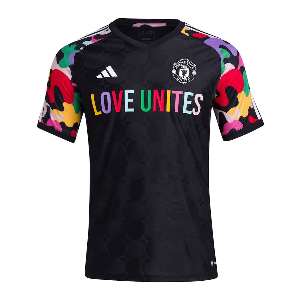 Manchester United X Love Unites Pre-Match Jersey 2023/24