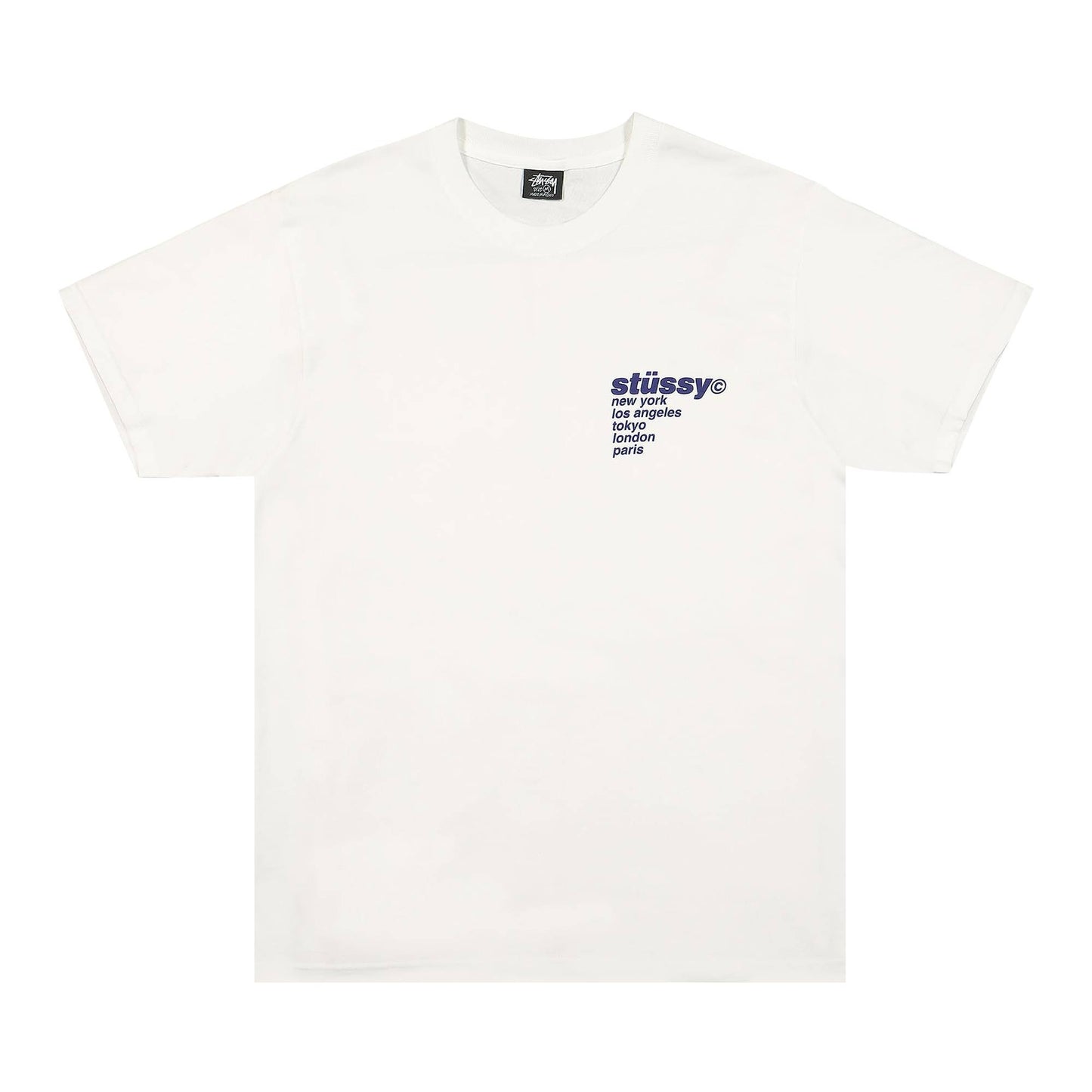 Stussy Strawberry Tee Black/White