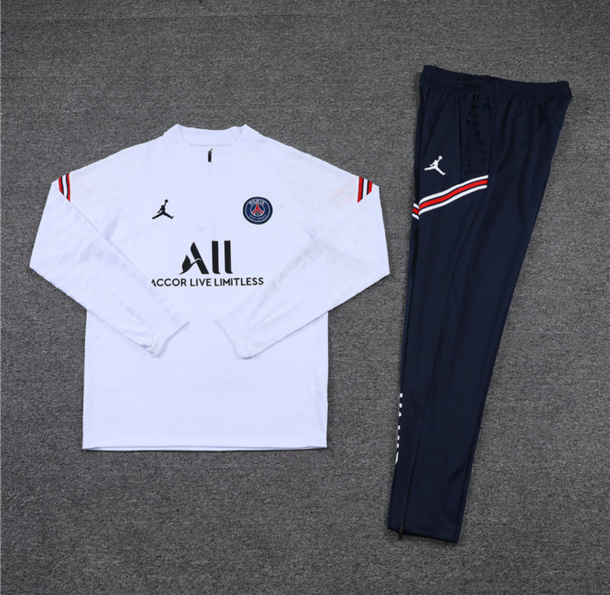 PSG Winter Tracksuit Set (White)