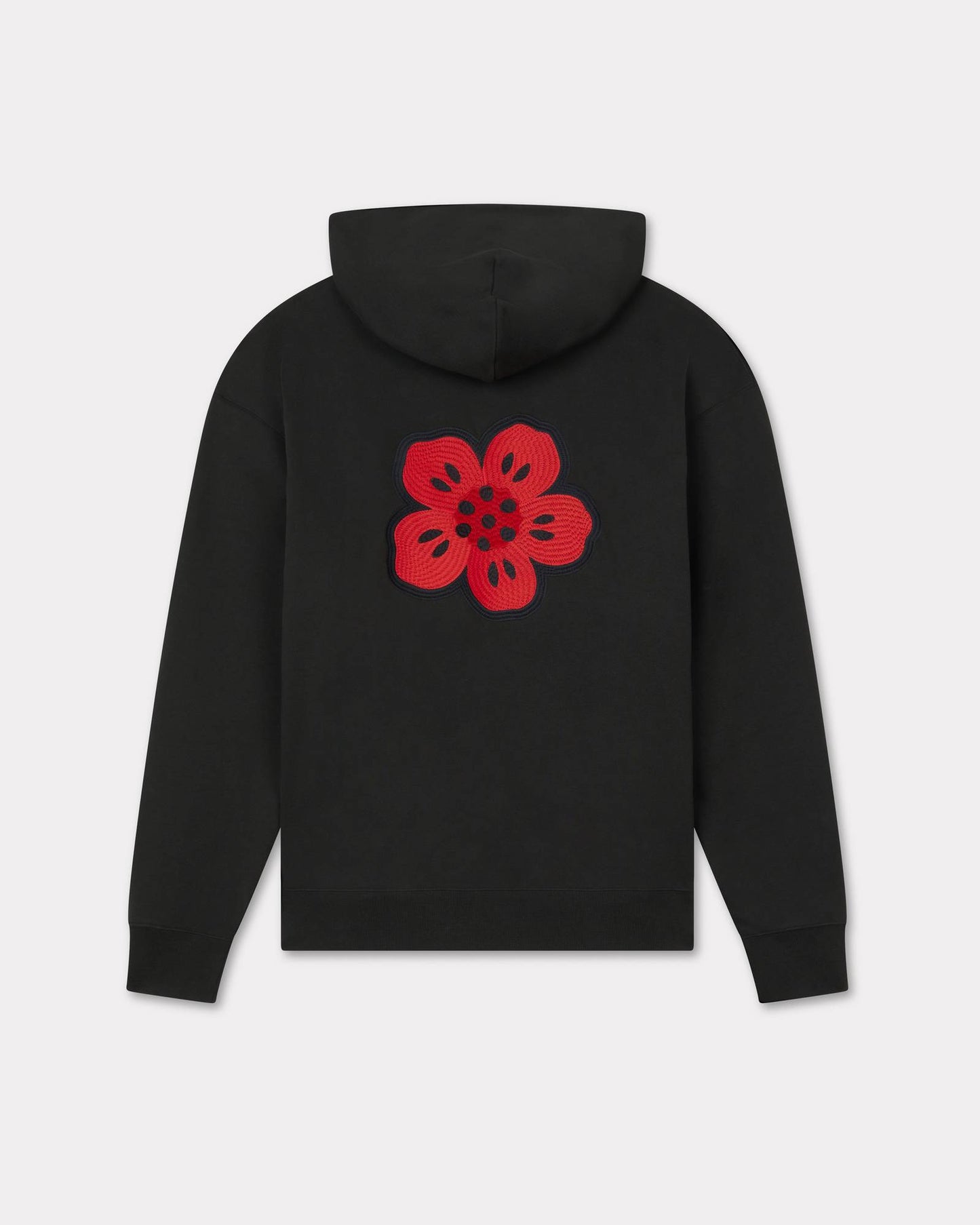 Kenzo 'BOKE FLOWER' EMBROIDERED OVERSIZED HOODIE