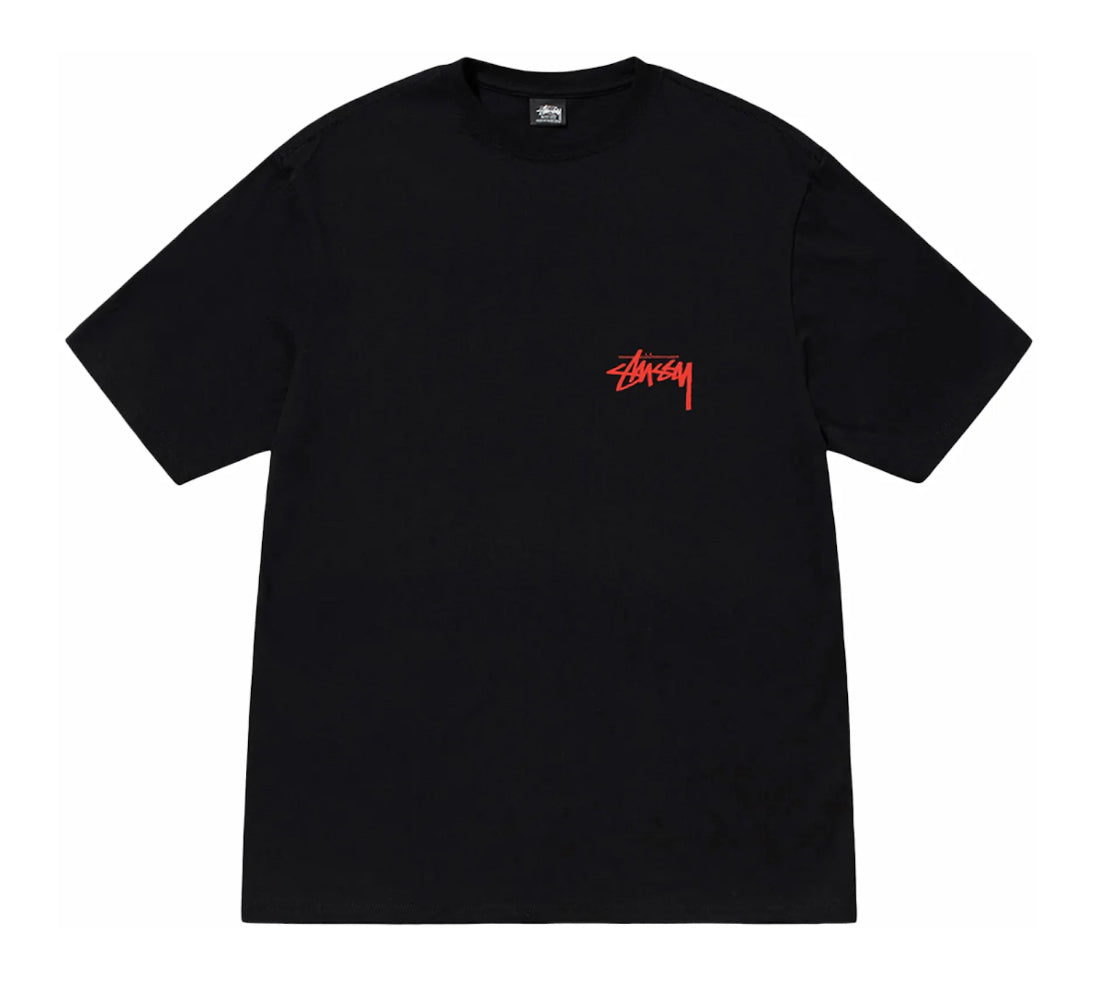 Stussy Shells Tee Black