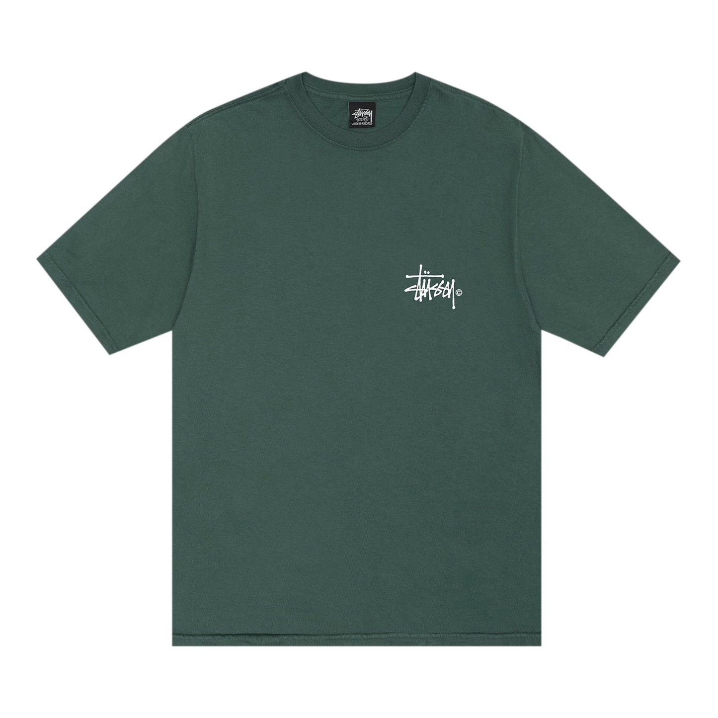Stussy Green Venus Pigmented Dyed Tee