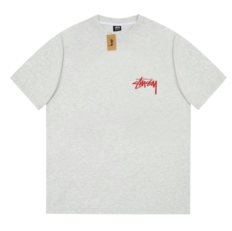Stussy Skate Tough Tee White/Beige/Soft Gray