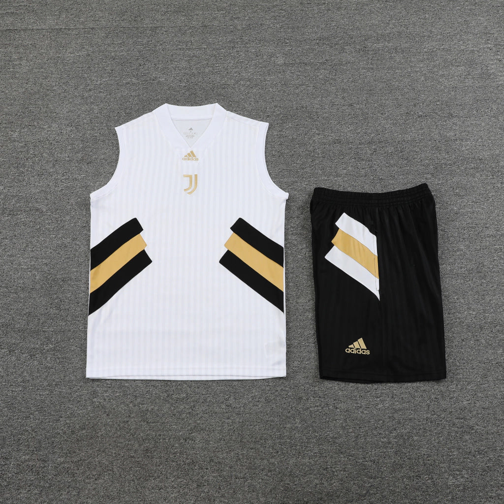 Juventus 23/24 Adidas Vest Set - White