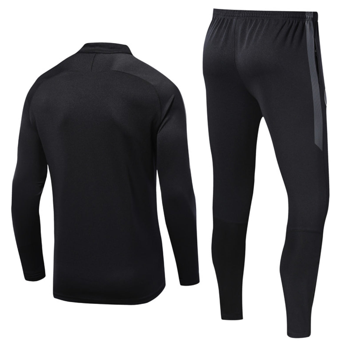 PSG Winter Tracksuit Set (All Black)