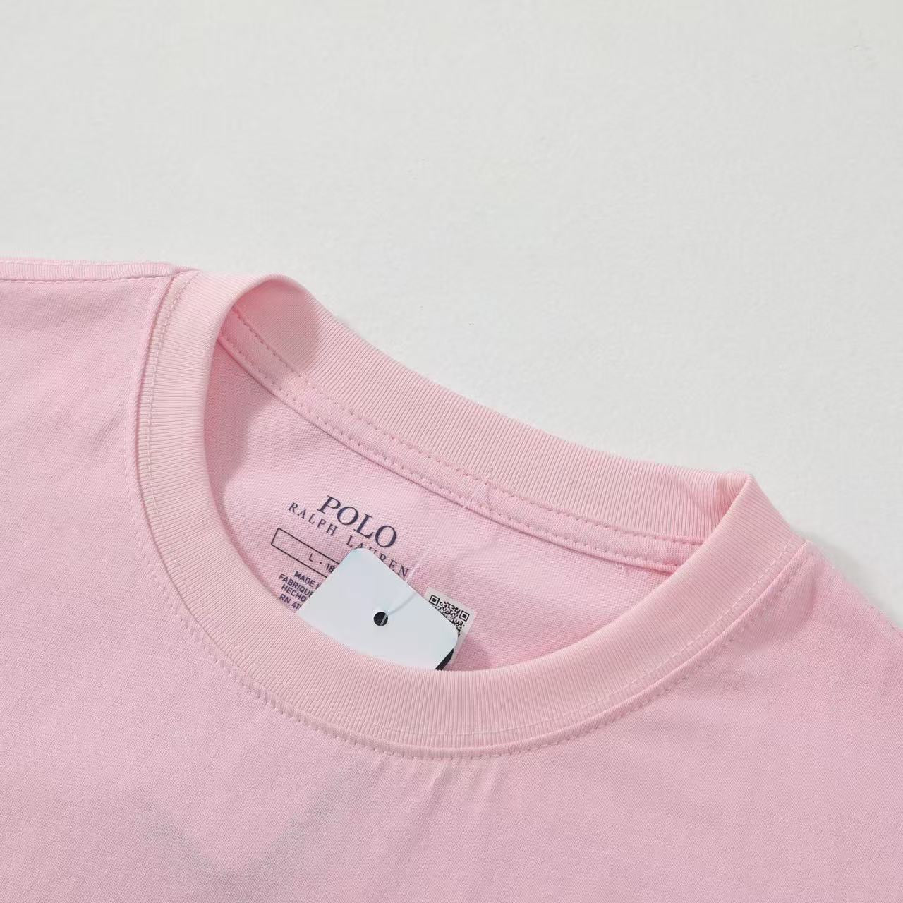 Ralph Lauren Classic Fit Crewneck T-Shirt (Pink)