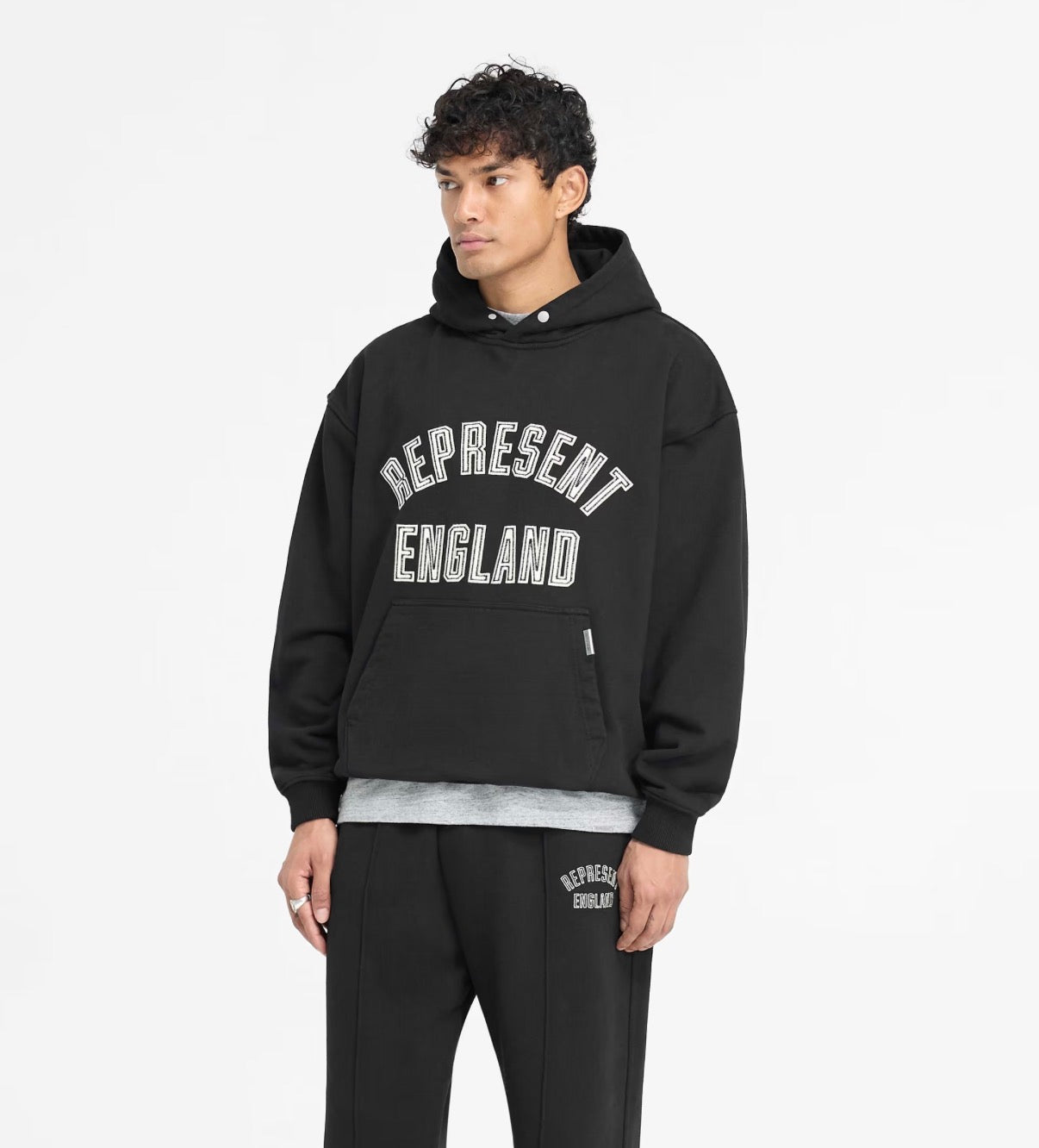 Represent Owners Club England Applique Hoodie