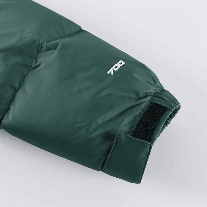NORTH FACE 1996 ECO NUPTSE 700 DARK GREEN JACKET
