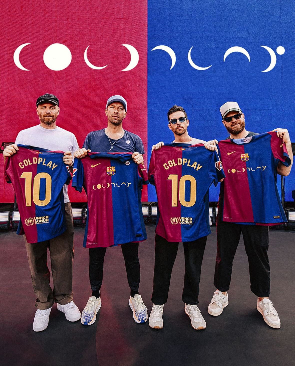 Barcelona X Coldplay jersey (Special edition)
