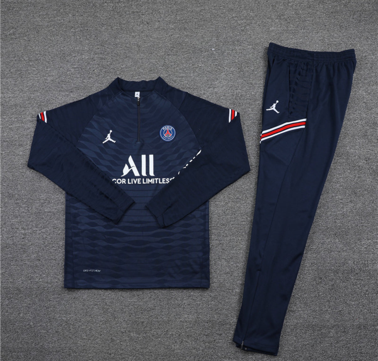 PSG Winter Tracksuit Set (Dark Blue)