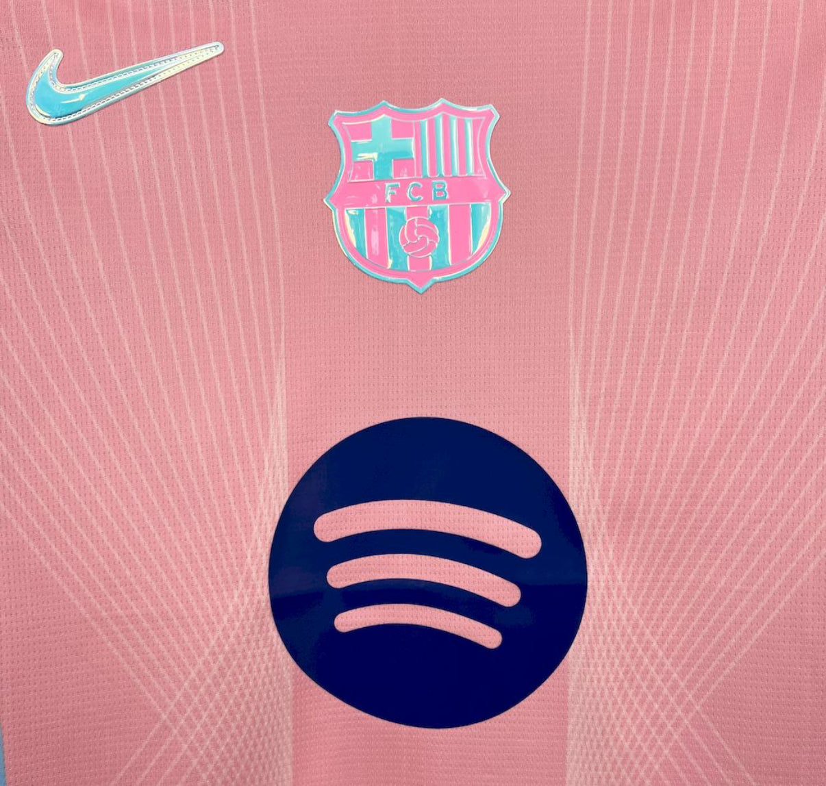 Barcelona pink jersey