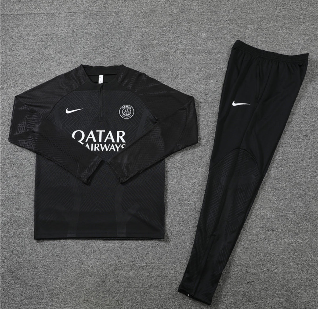 PSG Winter Tracksuit Set (Black)
