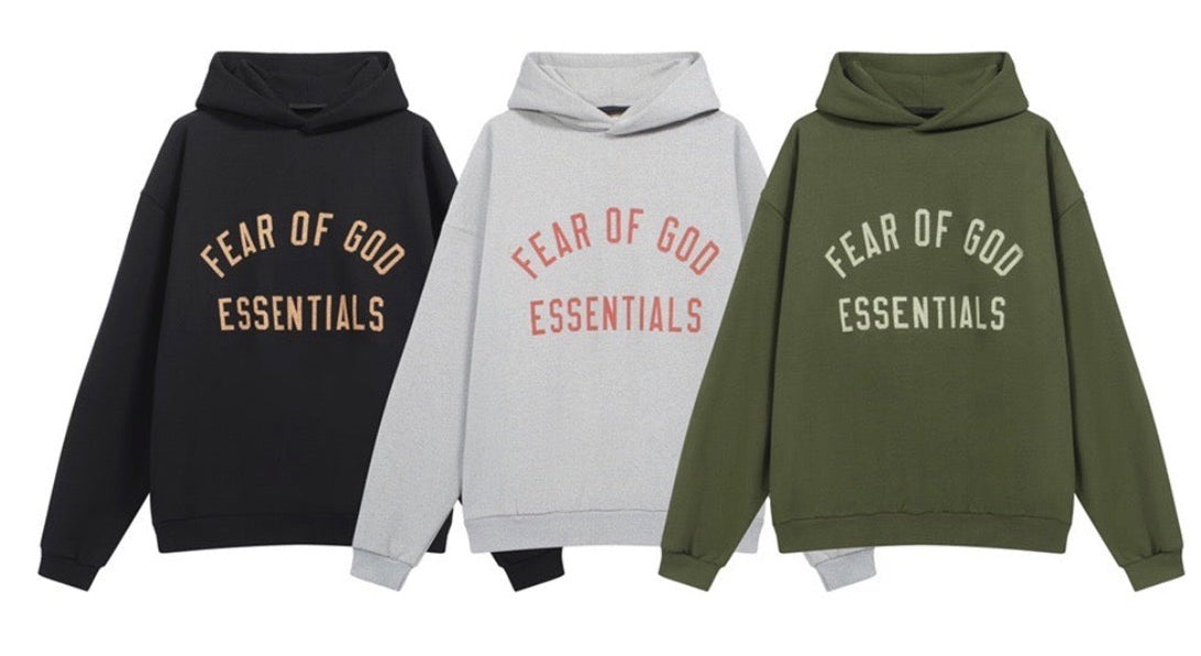 Fear Of God Essentials hoodie (black)