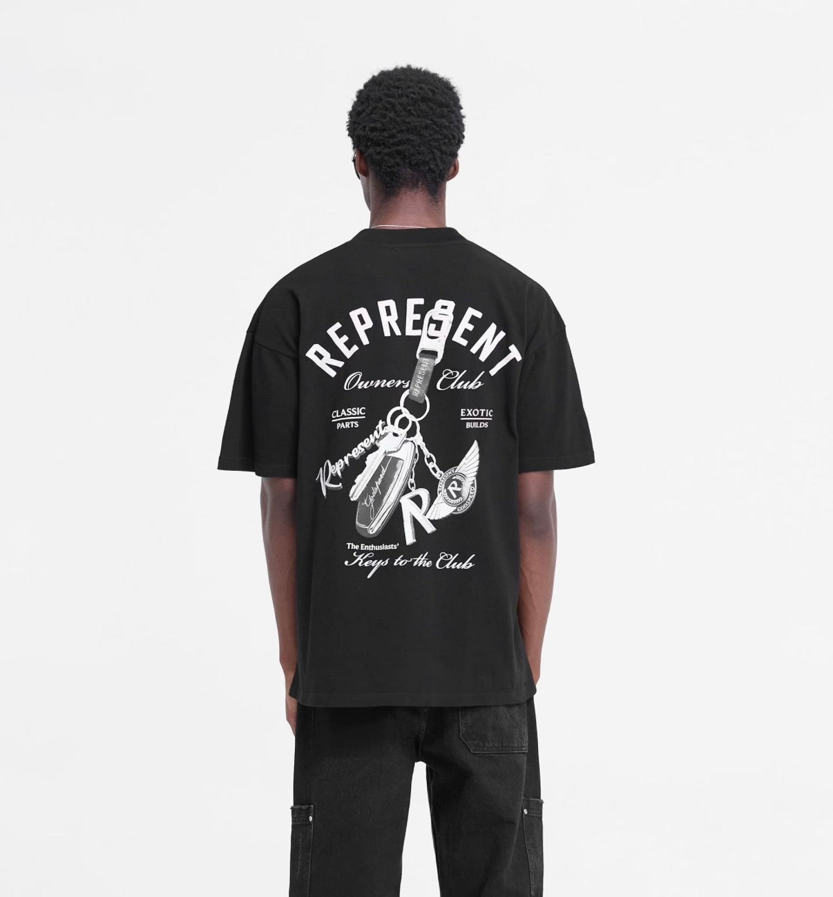 Represent Owners Club keys to the club t-shirt