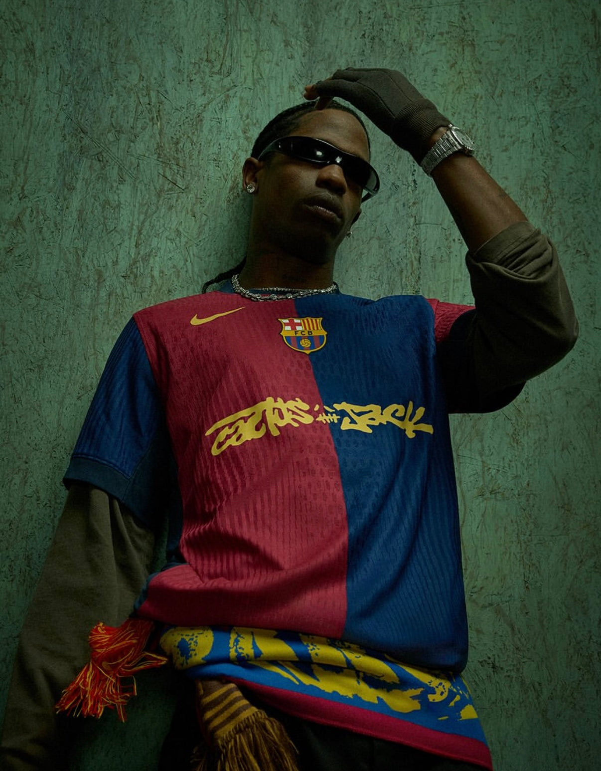 Barcelona X Travis Scott limited edition jersey