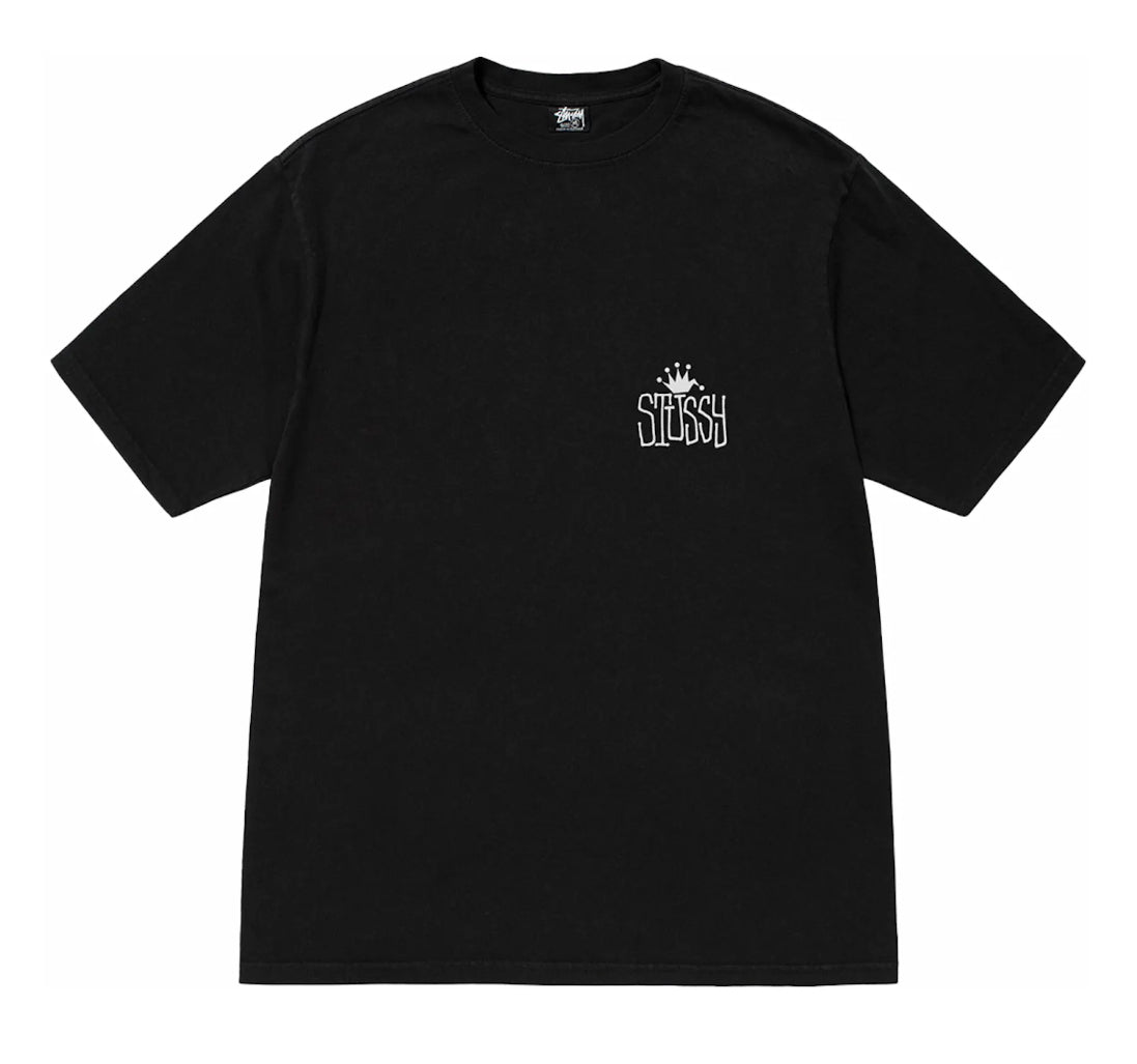 Stussy Crown International Pigment Dyed Tee Black