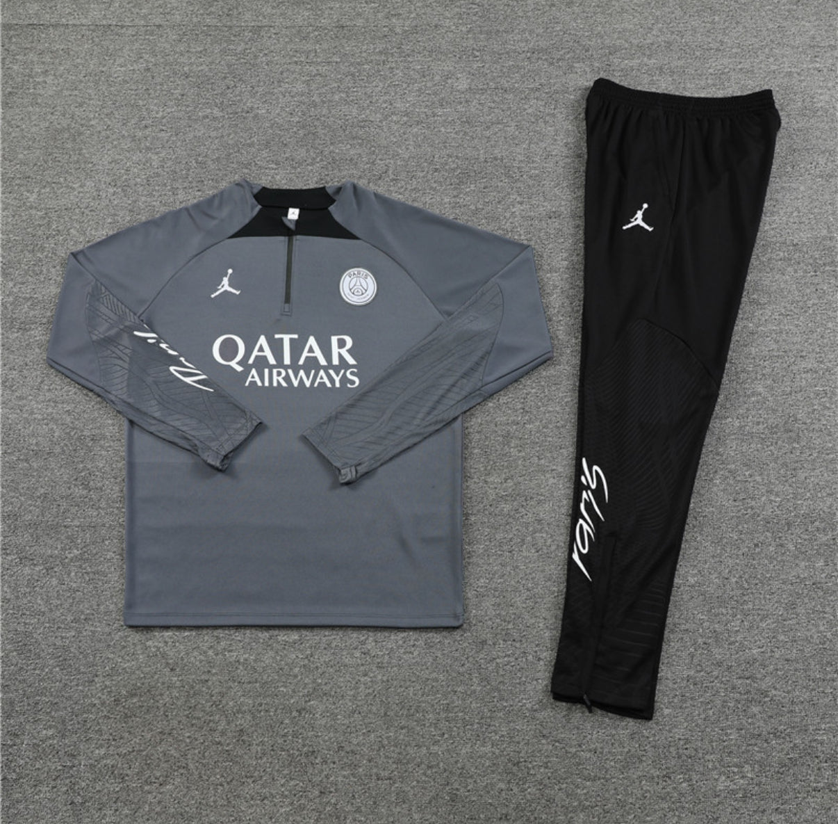 PSG Winter Tracksuit Set (Gray)