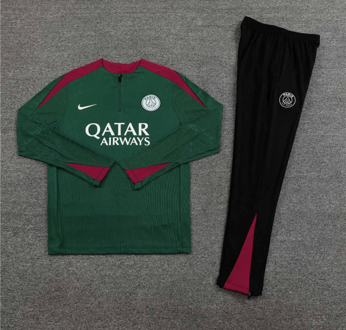 PSG Winter Tracksuit Set (Dark Green)