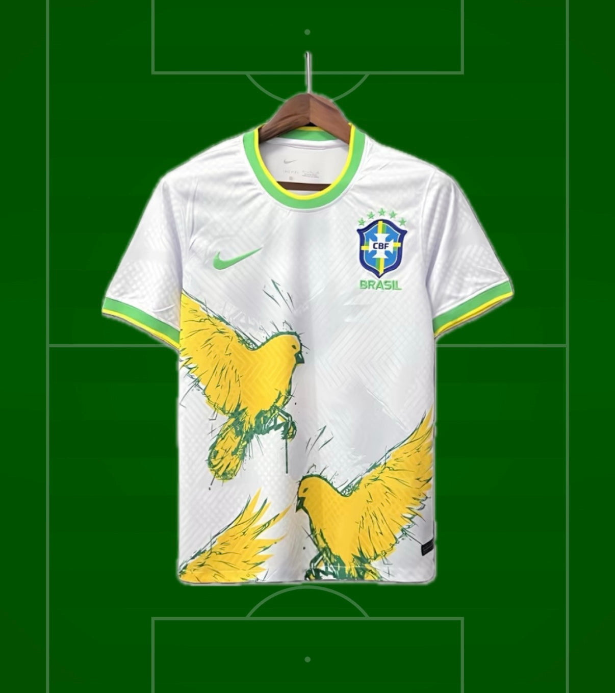 BRAZIL YELLOW BIRDS Jersey