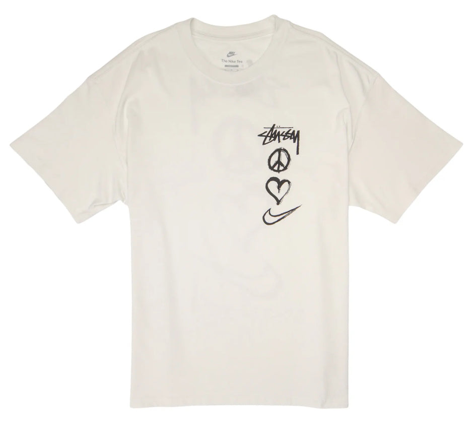 Nike x Stussy Peace,Love,Swoosh T-shirt