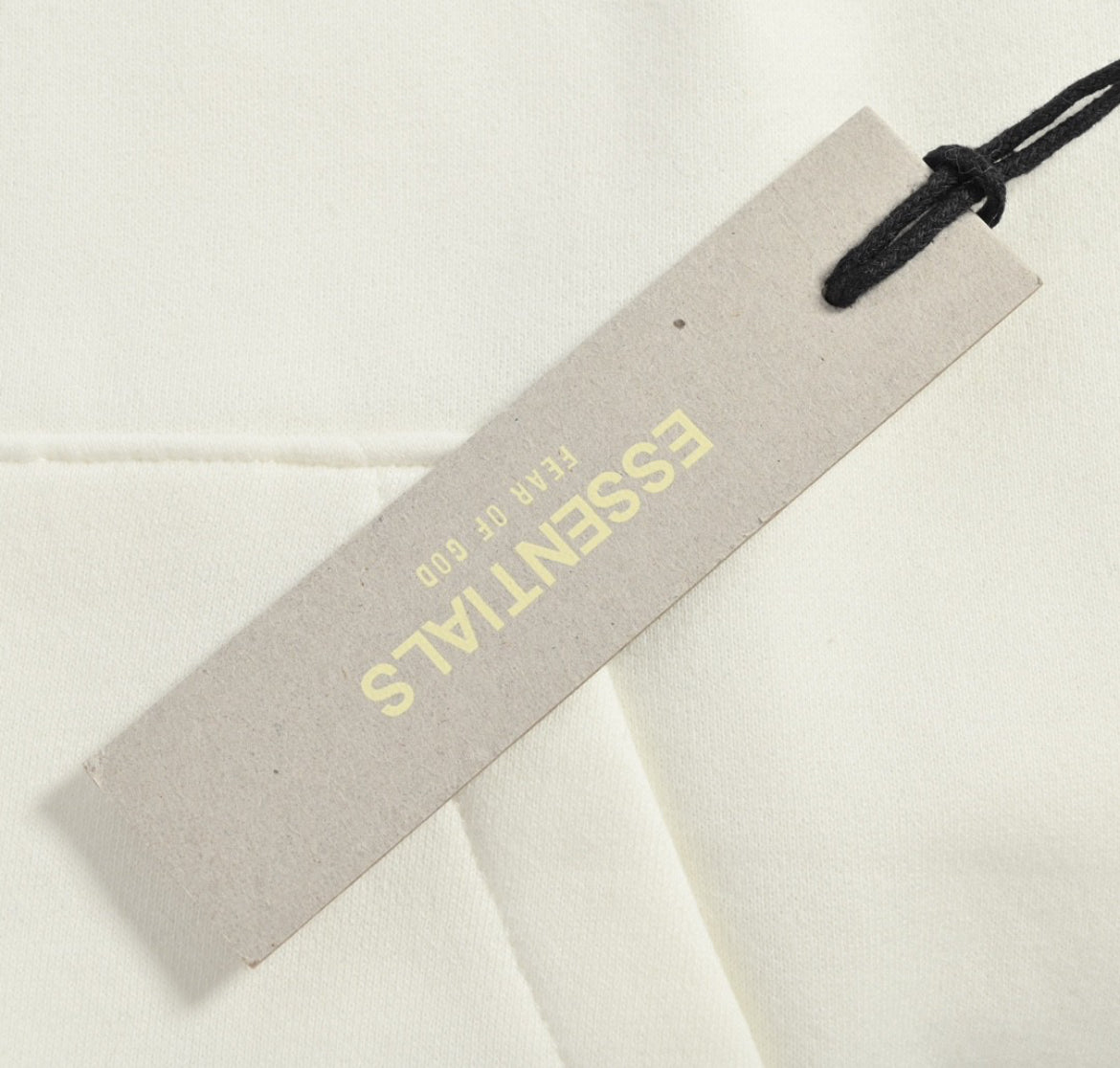 Fear of God Essentials Hoodie White