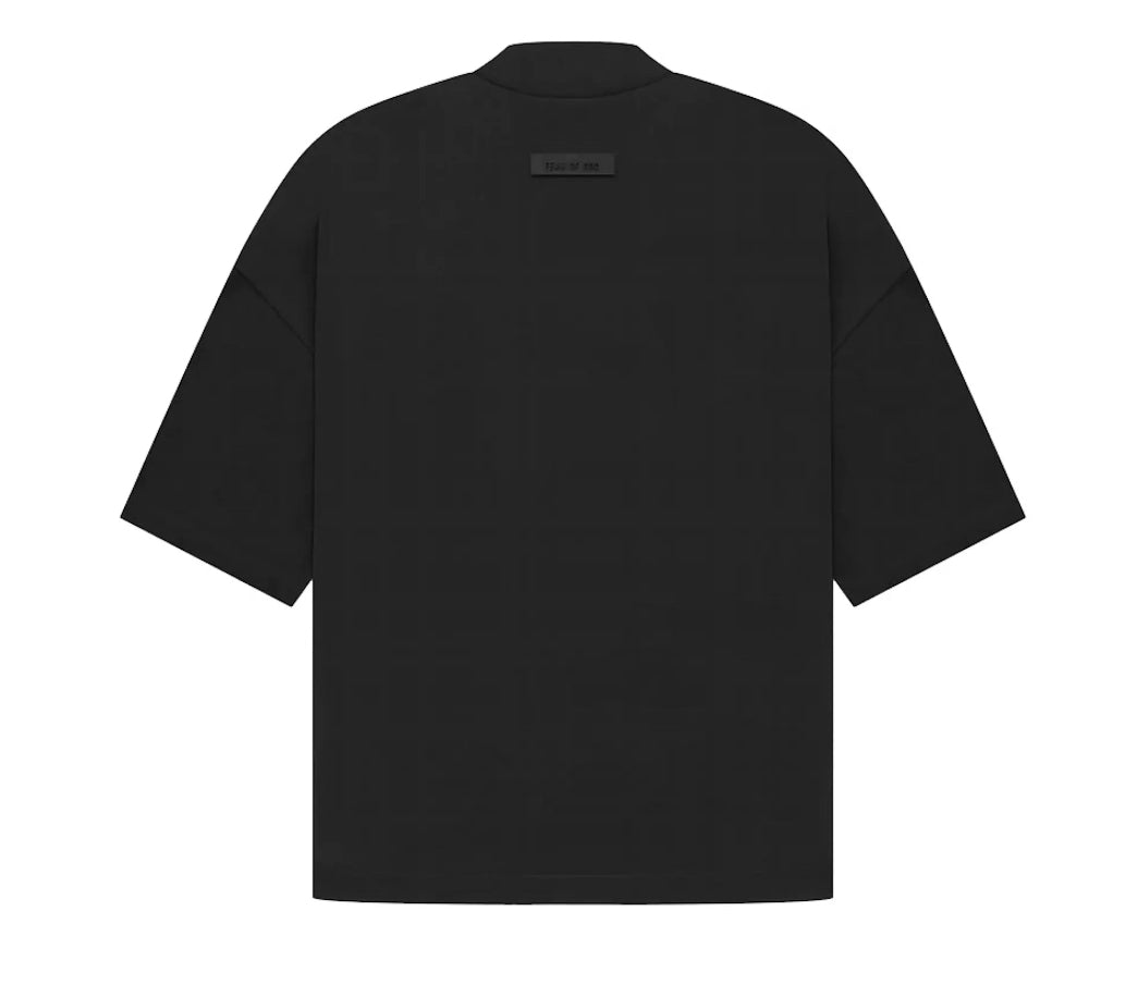 Fear of God Essentials Arch Logo Tee (Jet Black)