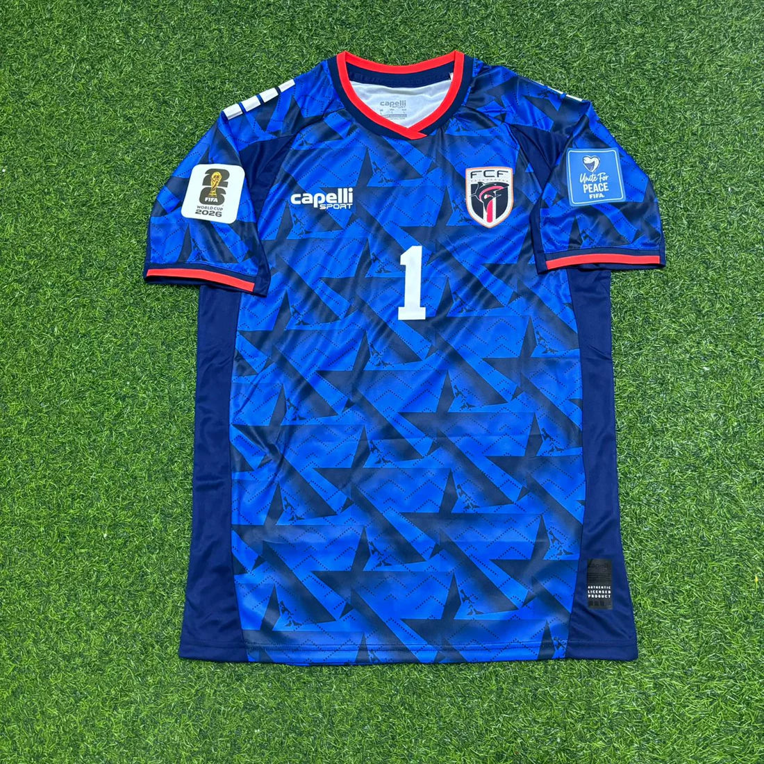 Capo Verde VOZINHA blue kit 2026 world cup