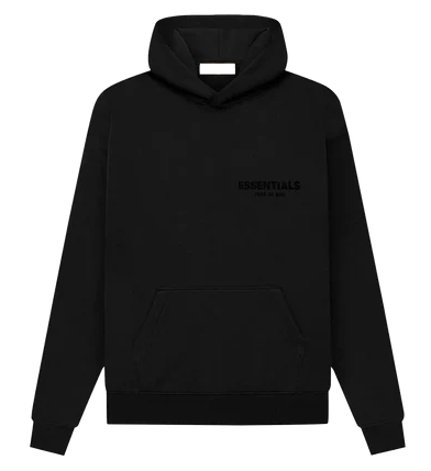 Fear Of God Essentials Hoodie Total Black