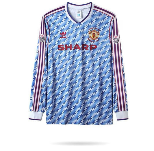 Manchester United 1992 retro long sleeve jersey