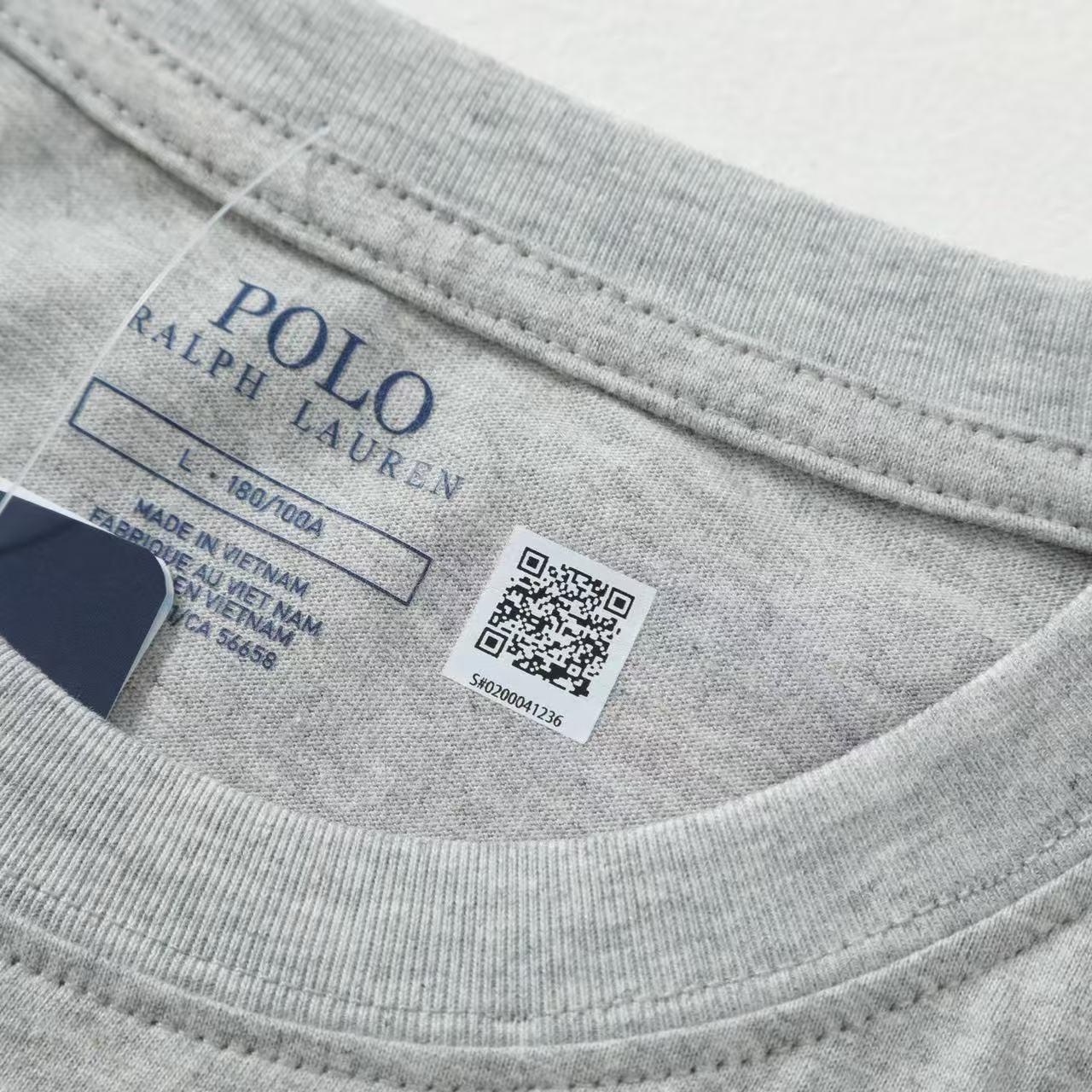 Ralph Lauren Classic Fit Crewneck T-Shirt (Gray)