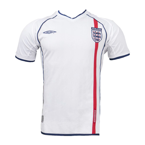 England Retro Jersey Home World Cup 2002