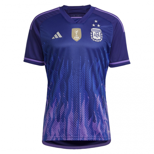 Argentina Three Stars Jersey Away World Cup 2022