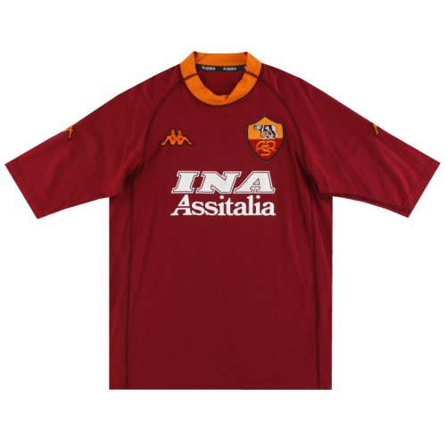 Roma Retro Jersey Home 2000/01