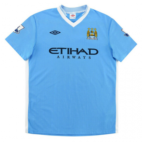 Manchester City Retro Home Jersey 2011/12