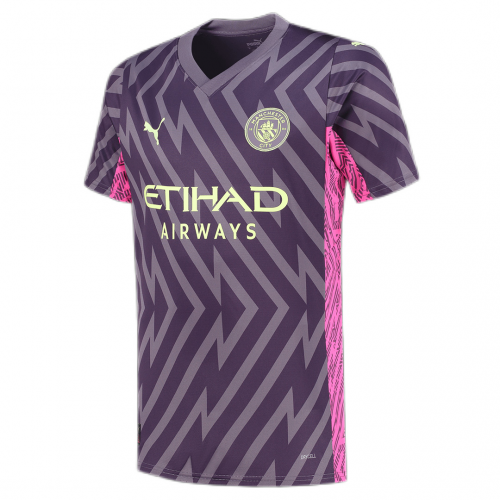 Manchester City Goalkeeper Jersey Purple 2023/24