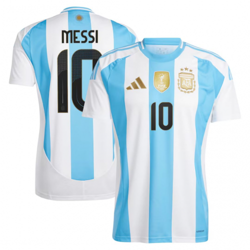 Messi #10 Argentina Home Copa America 2024
