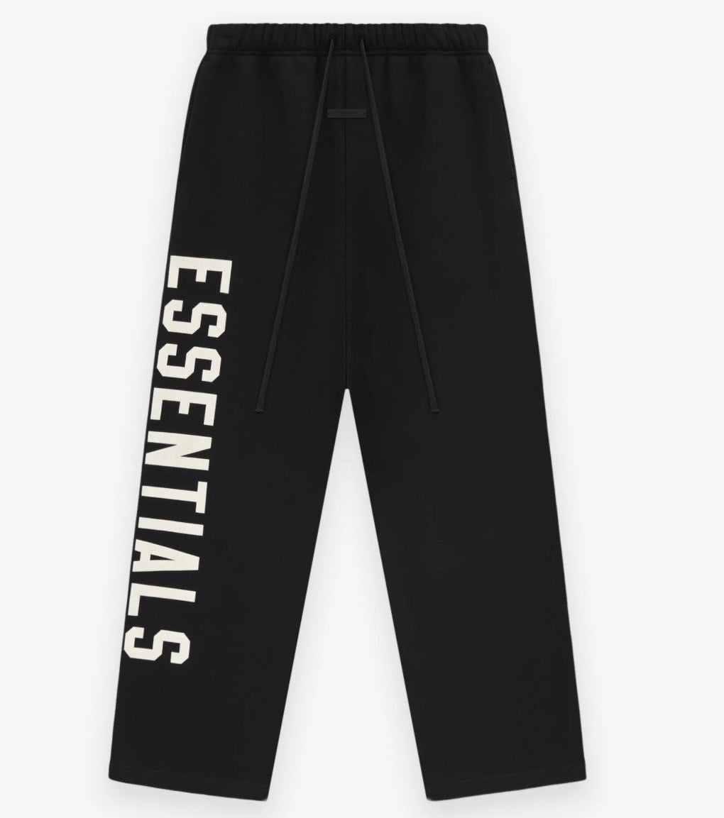Fear Of God Essentials Fleece Relaxed Sweatpant (Black/soft Gray/Brown)
