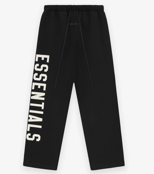 Fear Of God Essentials Fleece Relaxed Sweatpant (Black/soft Gray/Brown)