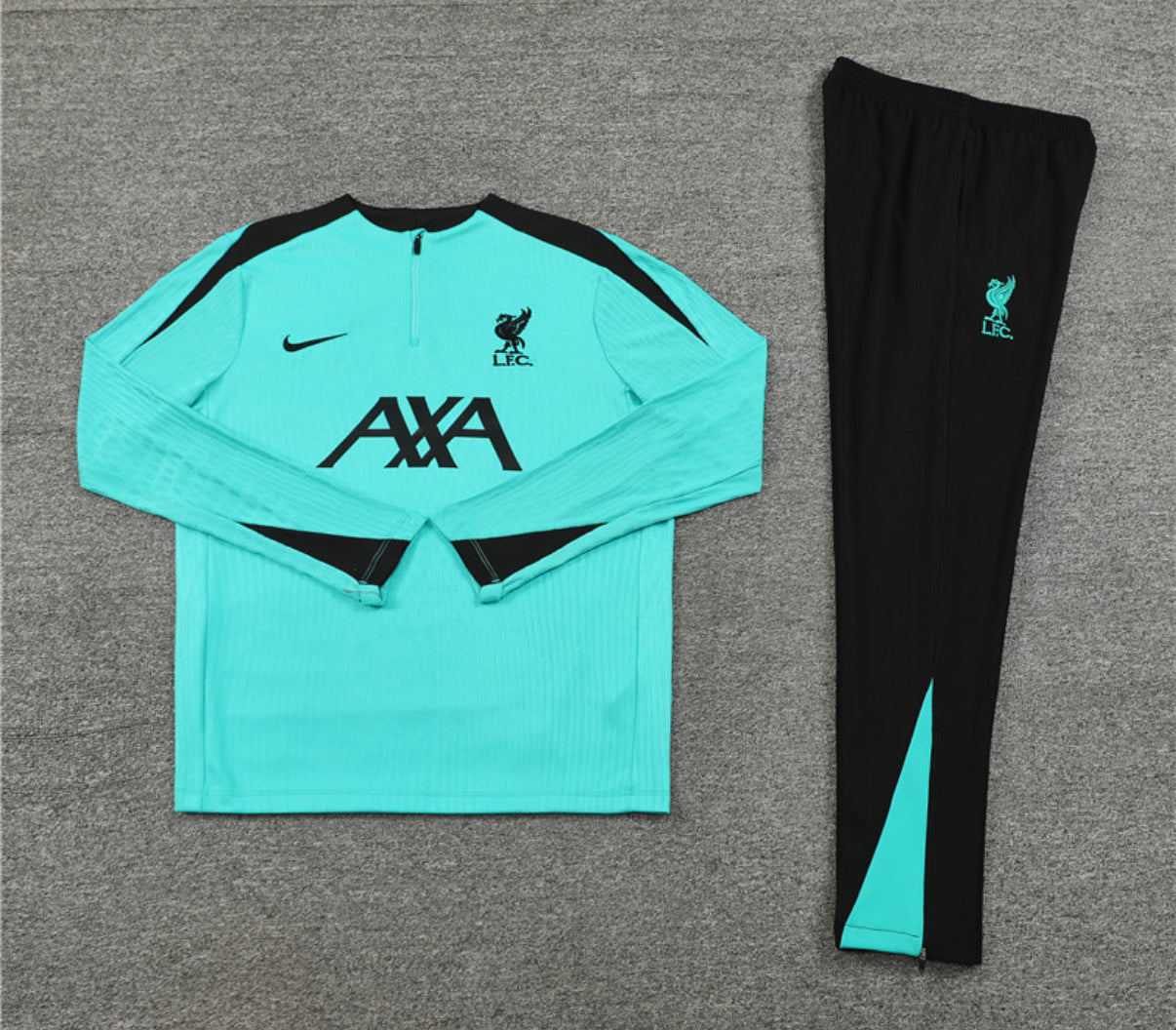 Liverpool Winter Tracksuit Set (Teal Blue)