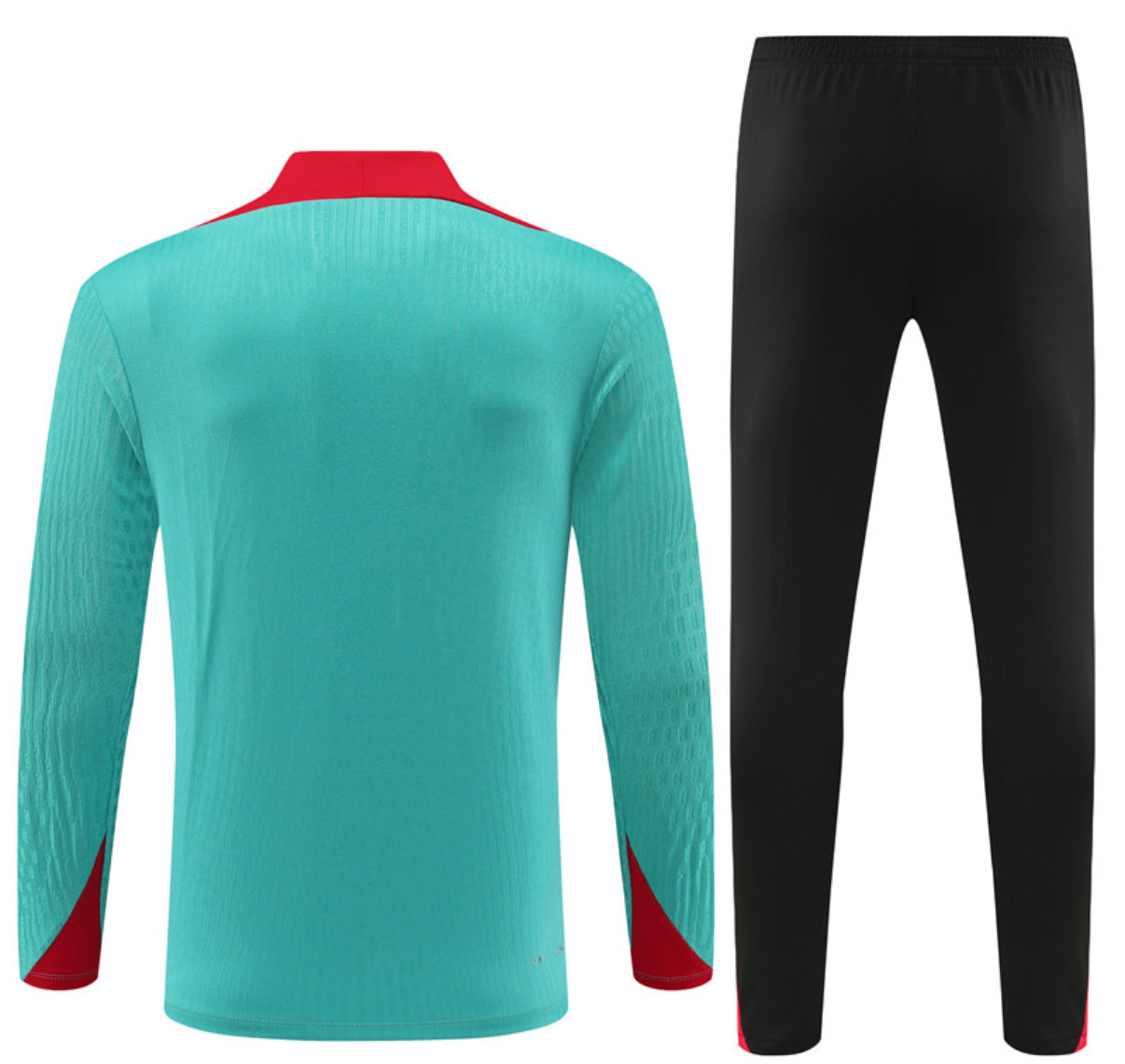 Liverpool Winter Tracksuit Set (Teal Blue/Red)