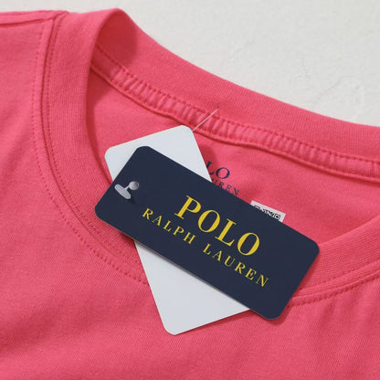 Ralph Lauren Classic Fit Crewneck T-Shirt (Bright pink)