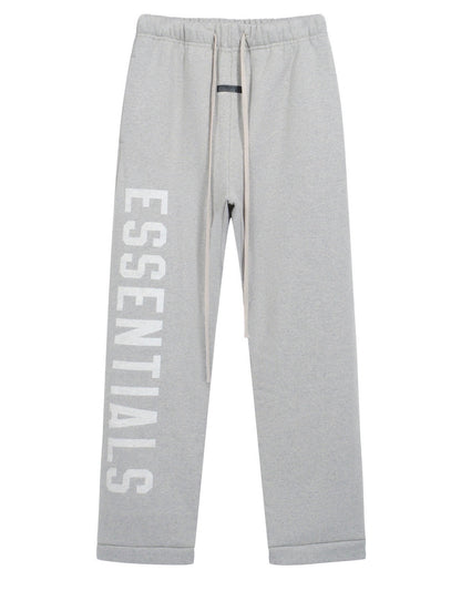 Fear Of God Essentials Fleece Relaxed Sweatpant (Black/soft Gray/Brown)