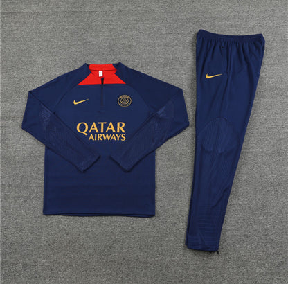 PSG Winter Tracksuit Set (Dark Blue)