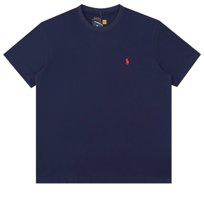 Ralph Lauren Classic Fit Crewneck T-Shirt (Navy Blue)