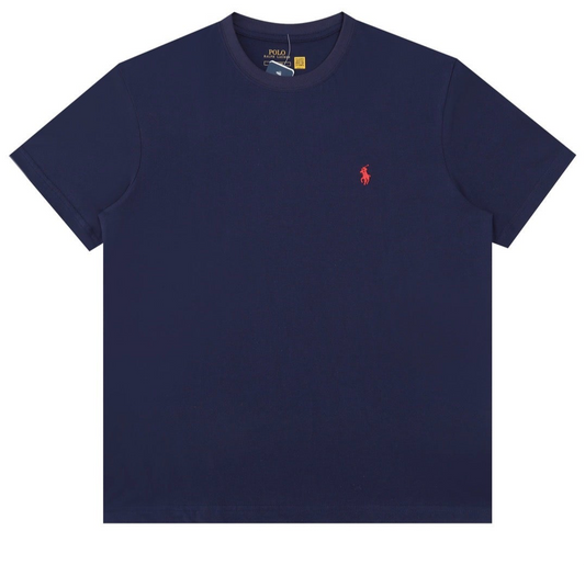 Ralph Lauren Classic Fit Crewneck T-Shirt (Navy Blue)