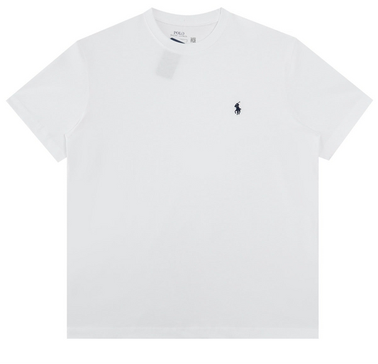 Ralph Lauren Classic Fit Crewneck T-Shirt (White)