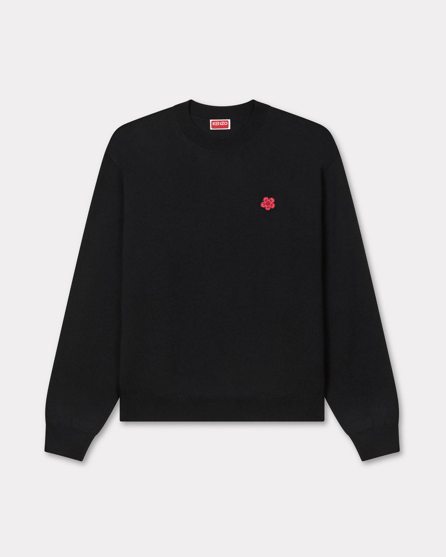 Kenzo Crewneck BOKE FLOWER' EMBROIDERED JUMPER IN MERINO WOOL