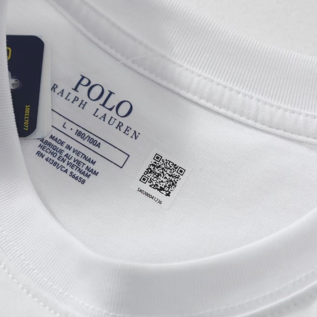 Ralph Lauren Classic Fit Crewneck T-Shirt (White)