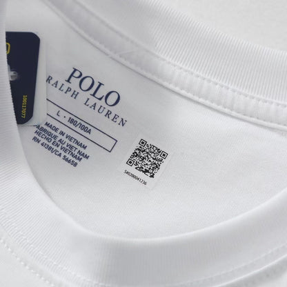 Ralph Lauren Classic Fit Crewneck T-Shirt (White)