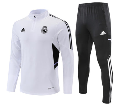 Real Madrid Winter Tracksuit Set (White)